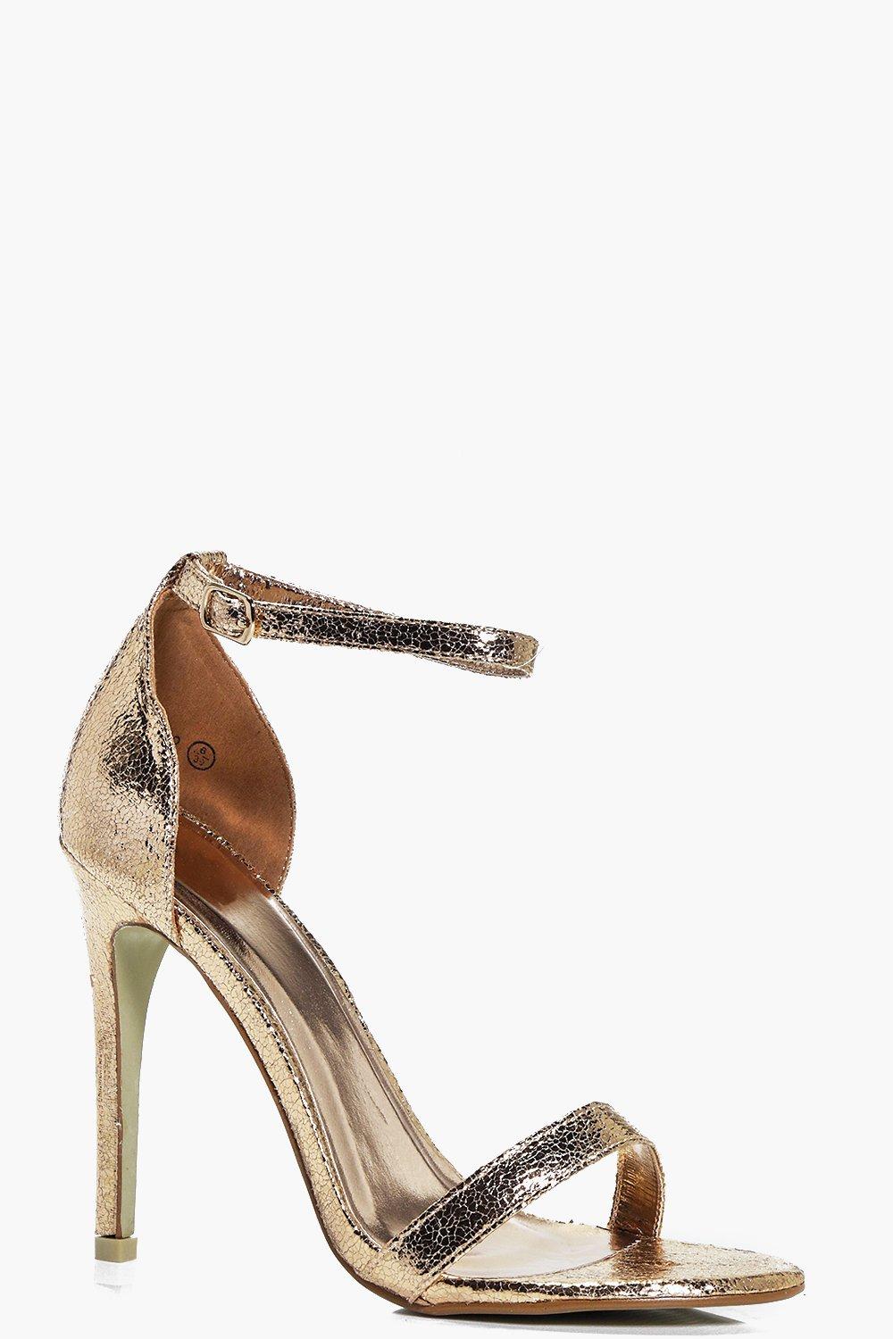 Boohoo rose gold clearance heels